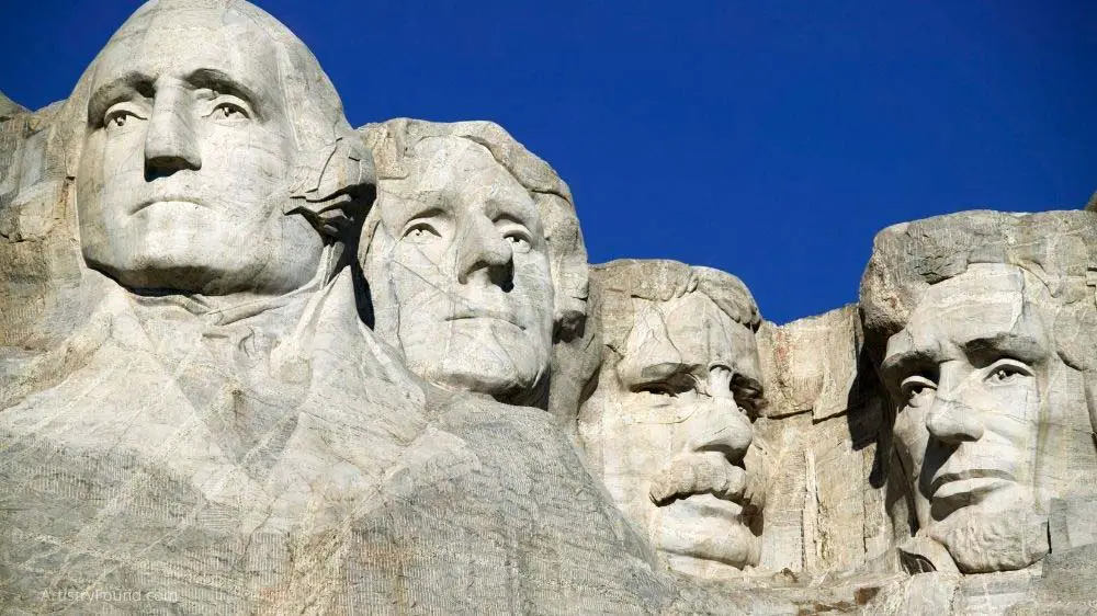 Mount Rushmore is an example of a subtractive sculpture.