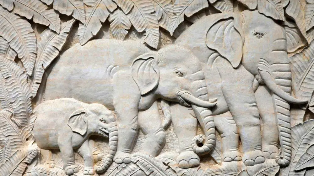 An example of a Bas-Relief sculpture.