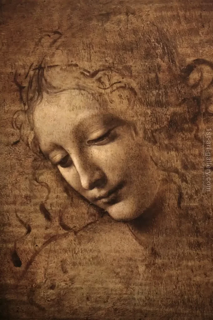 Leonardo da Vinci's “La Scapigliata”