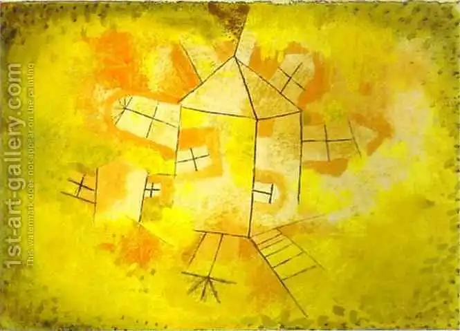 Paul Klee - “Revolving House”