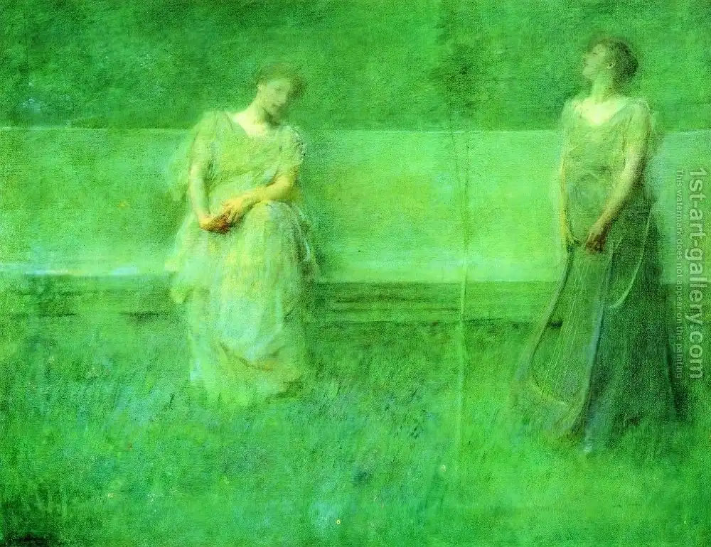 Thomas Wilmer Dewing - “The Song”