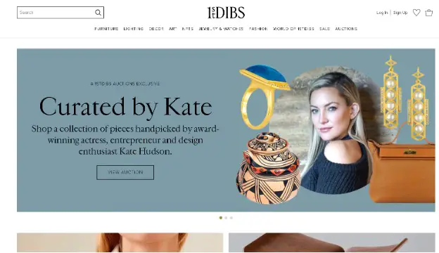 1st Dibs offers hand curated collections