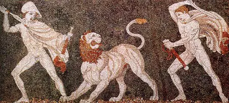 Lion hunt: Example of classical art
