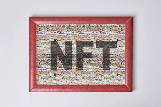displaying NFT art in a digital frame