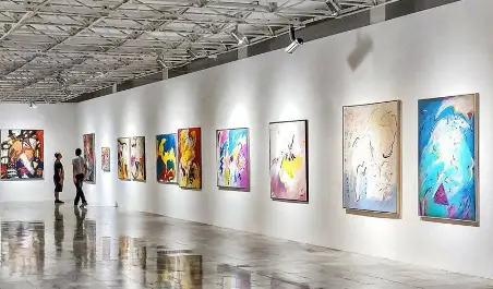 modern art gallery