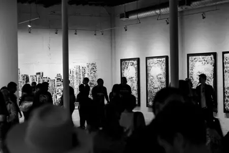 art gallery event