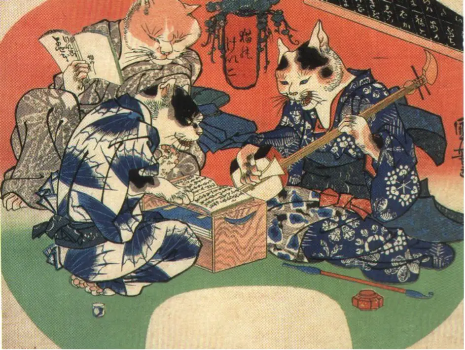 An example of traditional japanese art